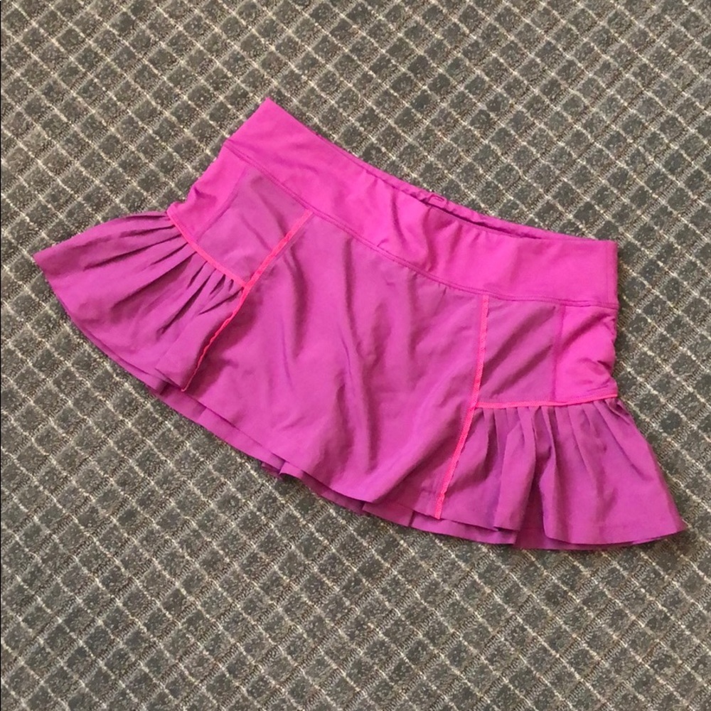 COPY - COPY - Lucy pleated run/tennis skort
